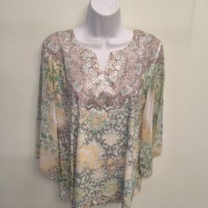 Bohemian Floral Women's Tunic